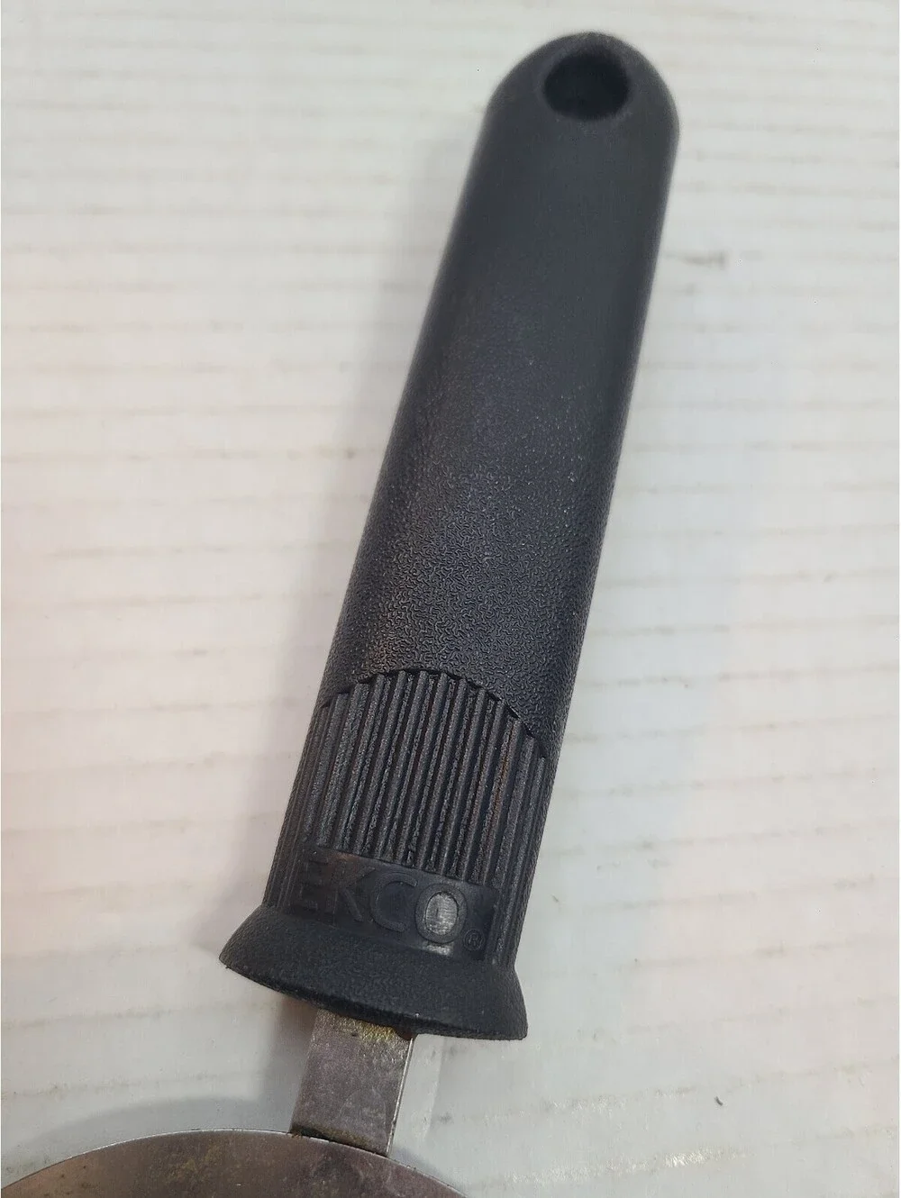Ekco Vintage Stainless Steel Pie Cake Server Black Handle